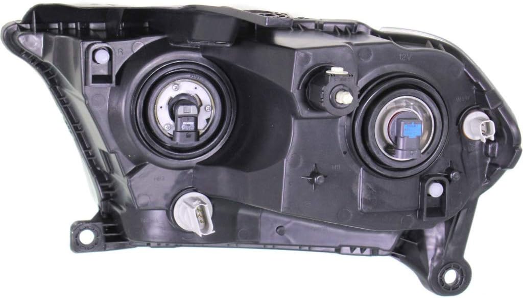 Dodge Durango Headlight 2011 2012 2013 Driver Side with Bulbs D542