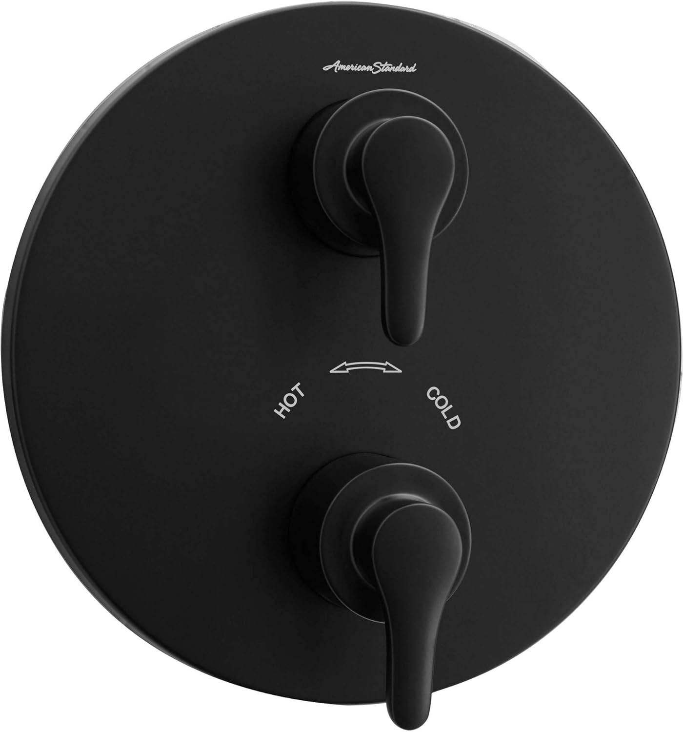 Matte Black 2-Handle Thermostatic Valve Trim Kit C30277
