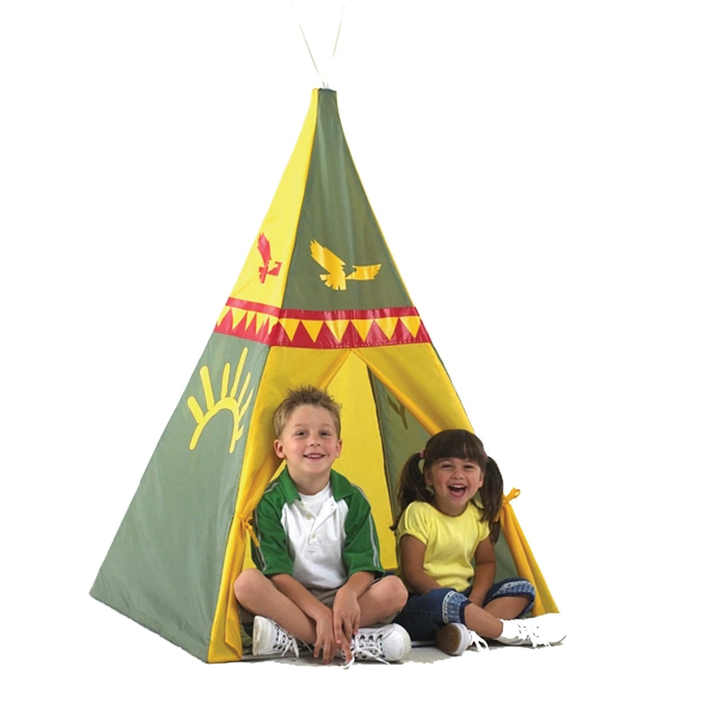 Kids Play Hut Teepee Water Resistant Nylon 4.5 Feet Tall M18411