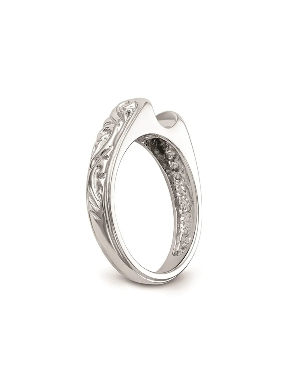 14K White Gold Lab-Grown Diamond Solitaire Engagement Ring X336