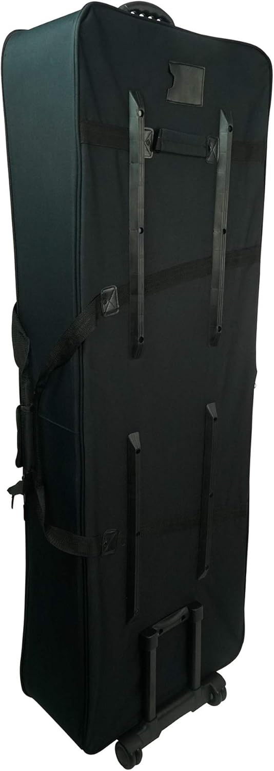 Rolling Bag 61 Slim Keyboard Case with Wheels and Large Pocket Z62584
