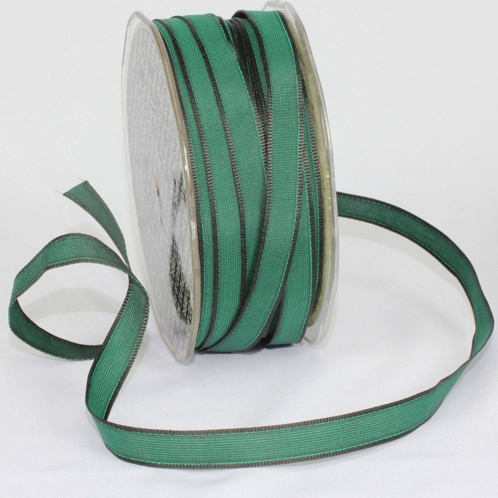 Hunter Green French Wired Craft Ribbon 108 Yards I29744