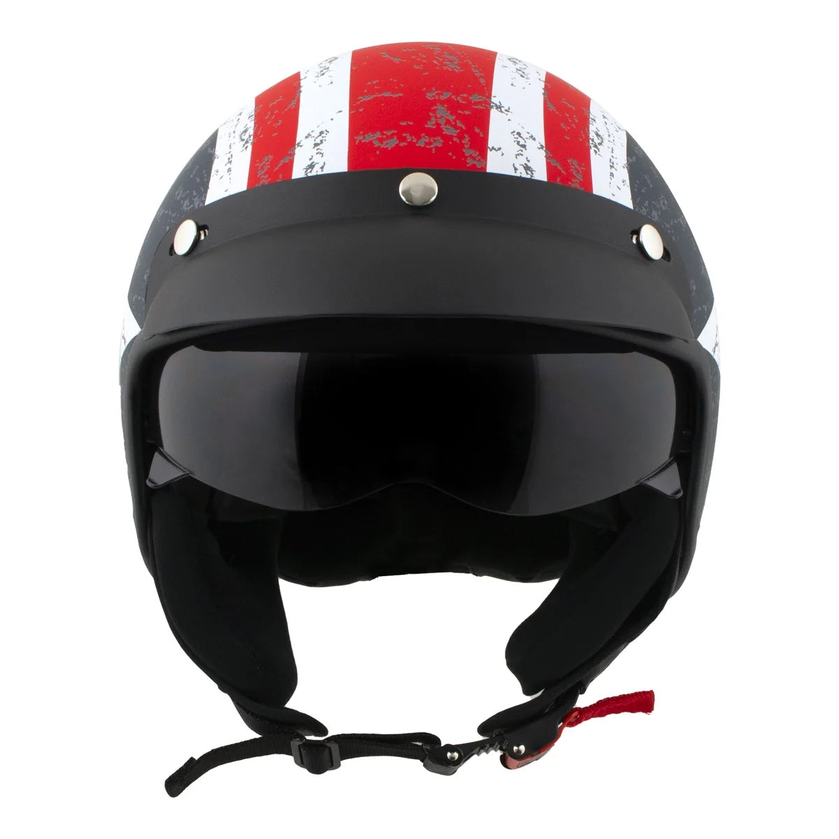 Large Open Face Motorcycle Helmet J913