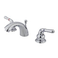 Double Handle Mini Widespread Bathroom Faucet Chrome S700160