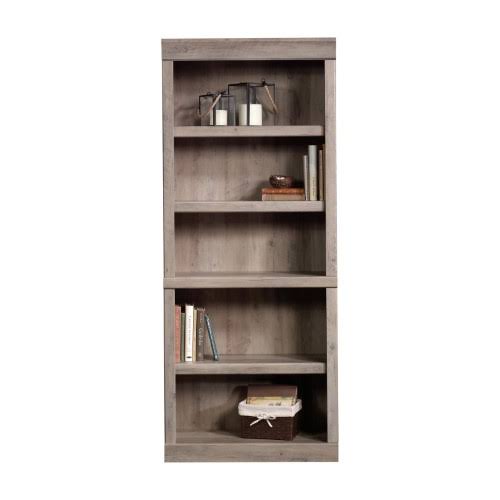 Rustic Gray 5 Shelf Bookcase R834