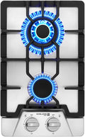 2 Burner Stainless Steel Gas Cooktop A630