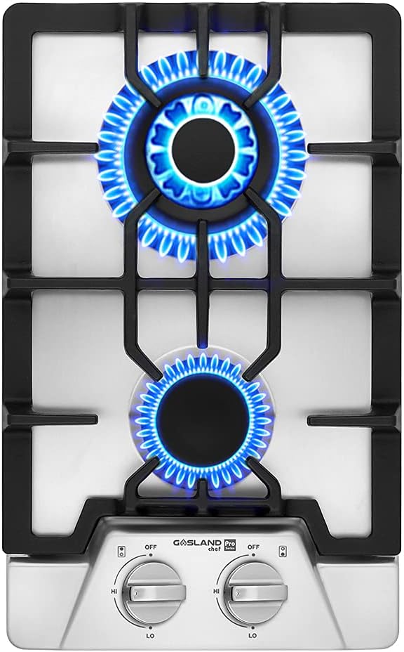 2 Burner Stainless Steel Gas Cooktop A630