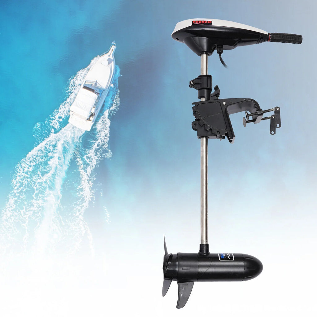 12V 45LBS Thrust Electric Outboard Trolling Motor Boat Engine A697167