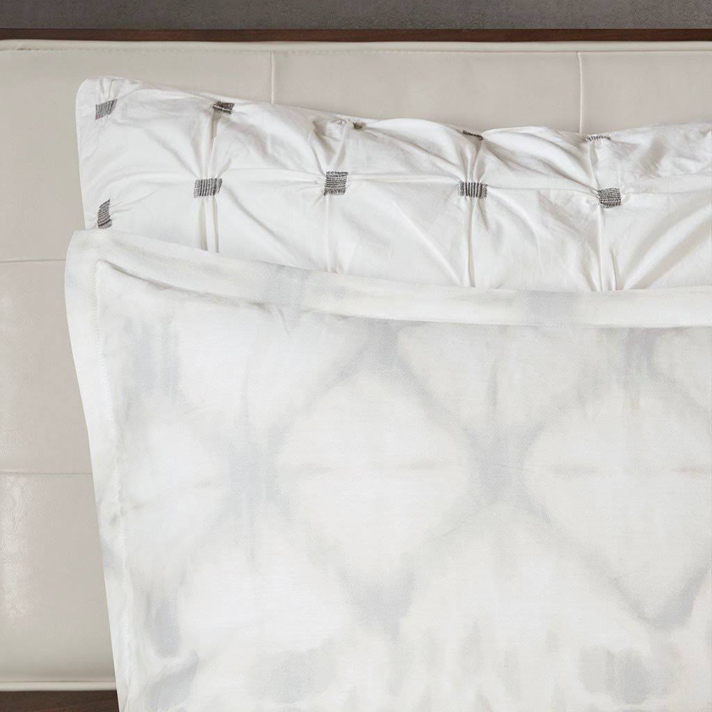 Grey King/Cal King Cotton Duvet Cover Mini Set P52141