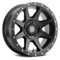 Satin Black 20x9 8x180 Wheel Q6287