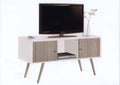 White/Grey Retro Entertainment Unit L595