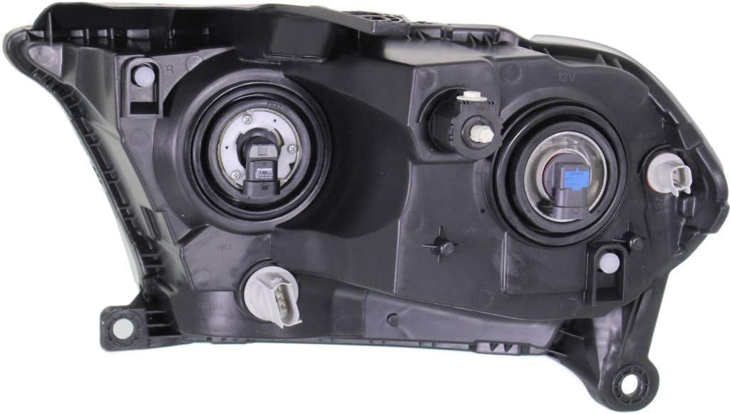 Dodge Durango Headlight 2011 2012 2013 Driver Side with Bulbs D542