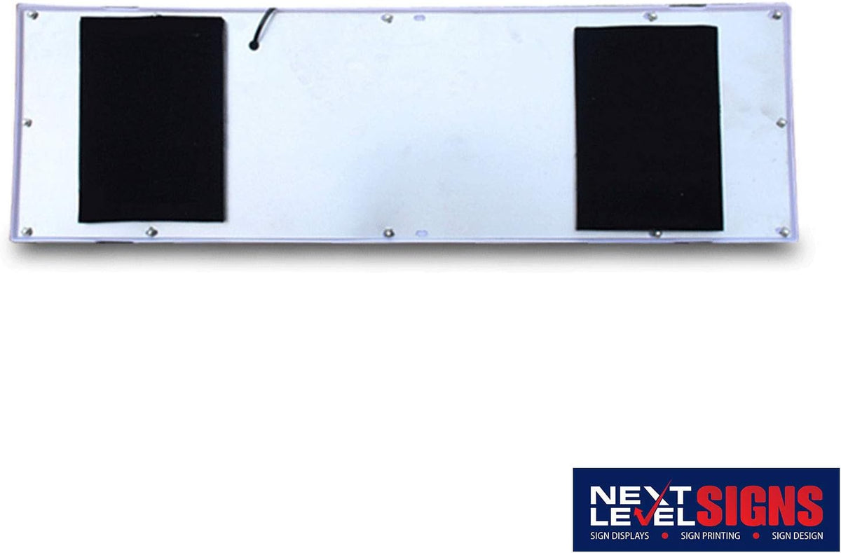 Blank Car Top Lighted Signs O818483