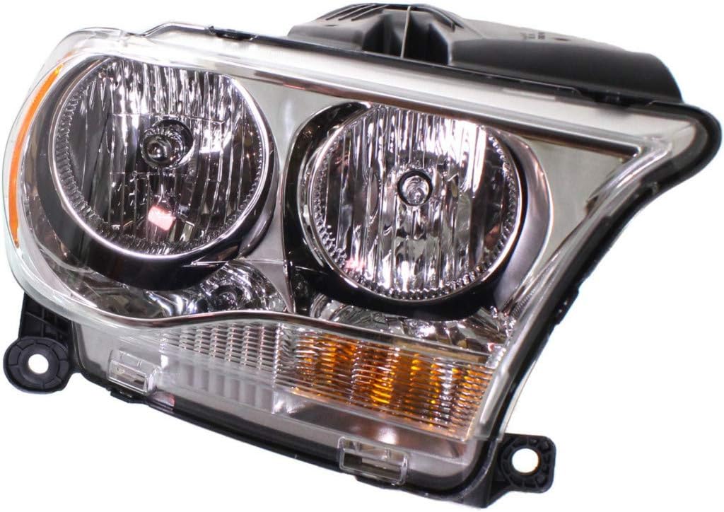 Dodge Durango Headlight 2011 2012 2013 Driver Side with Bulbs D542