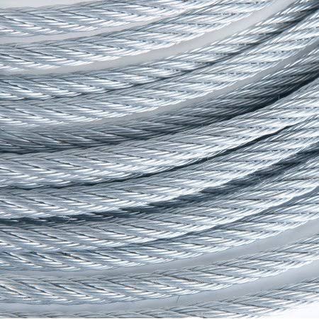 1/2 inch Galvanized Wire Rope Steel Cable 6x19 (50 Feet) I382068