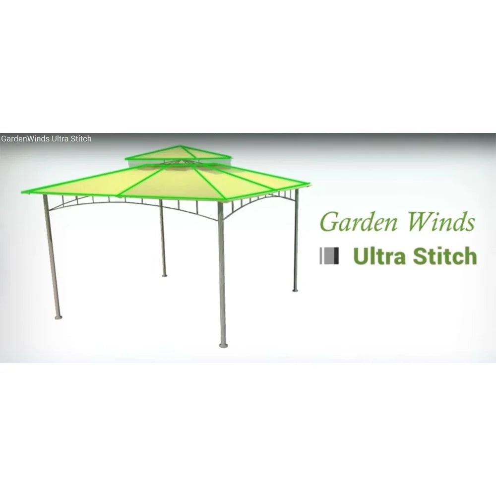 10' x 12' Replacement Canopy Top Cover for Gazebo A6827