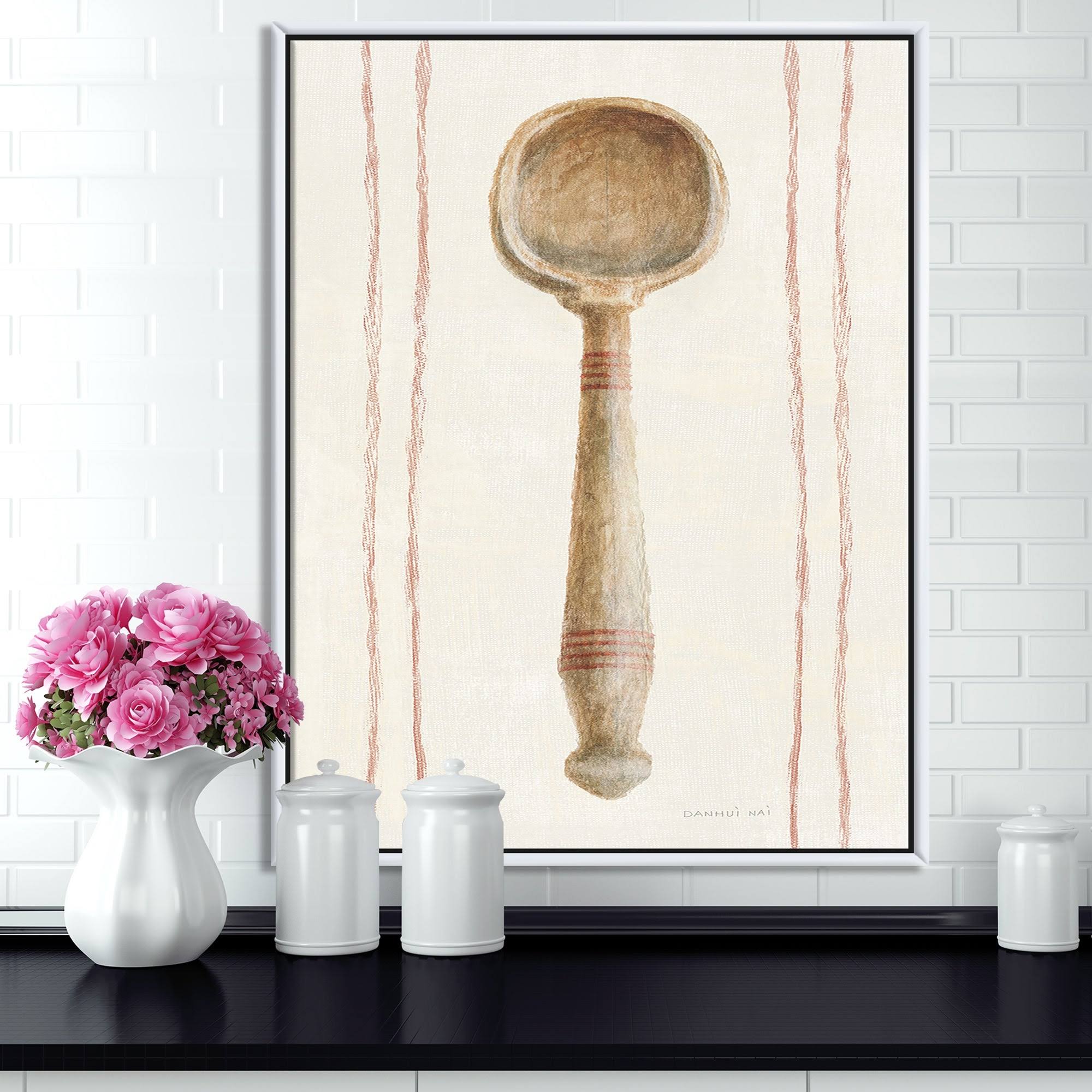 Brown Framed Canvas T48879