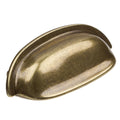 Antique Brass Cabinet Pulls (Pack of 25) V1603