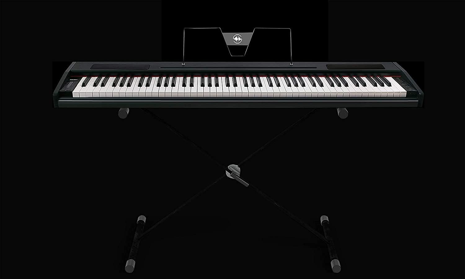 88-Key Semi-Weighted Digital Piano Keyboard with Sustain Pedal and Carry Bag X958