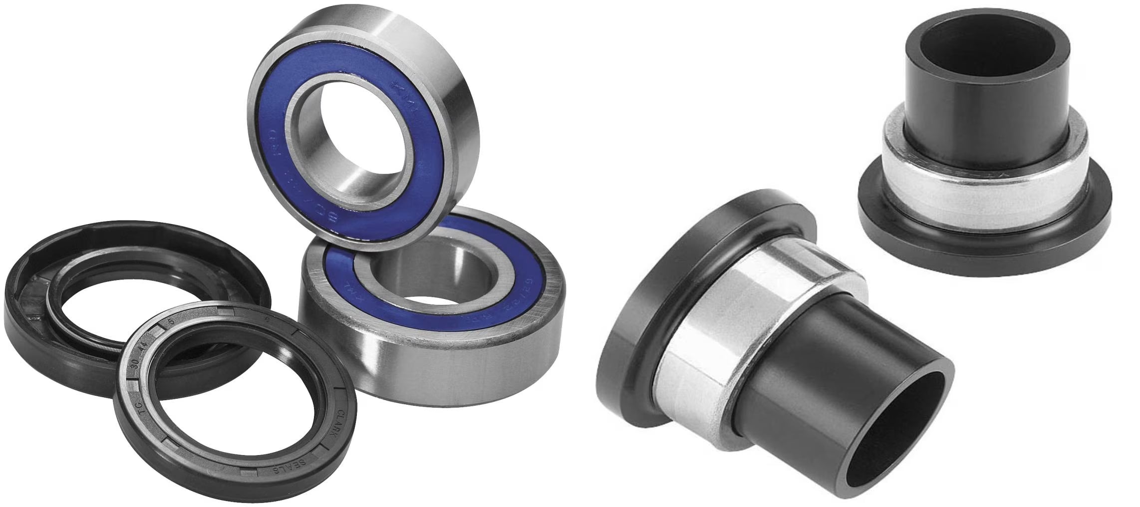 Front and Rear Wheel Spacer Kits for KTM XC-W 500 2012-2015 T5711