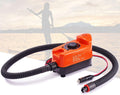 18PSI Electric Portable Air Pump with Auto-Off Function, 12V DC Car Connector and Hose, Pack of 2 K330785