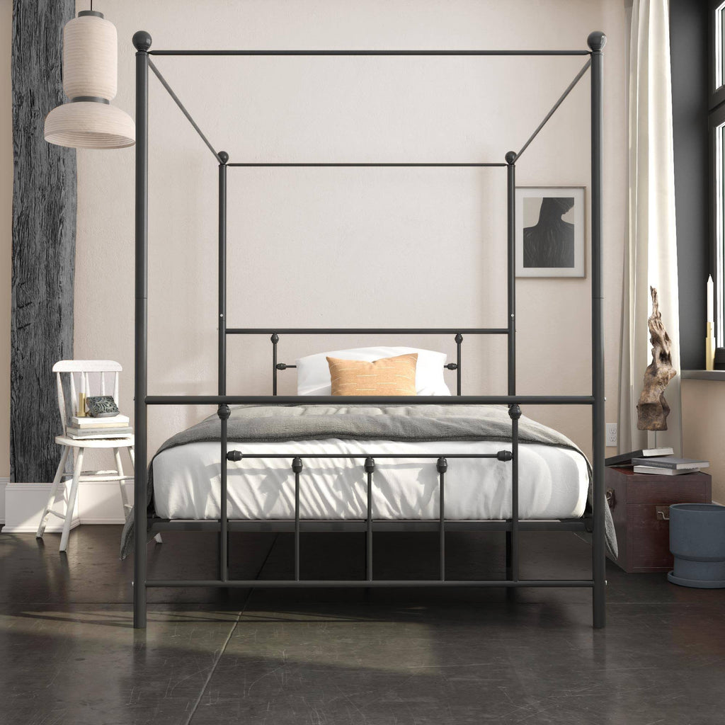 Queen Canopy Bed H3805