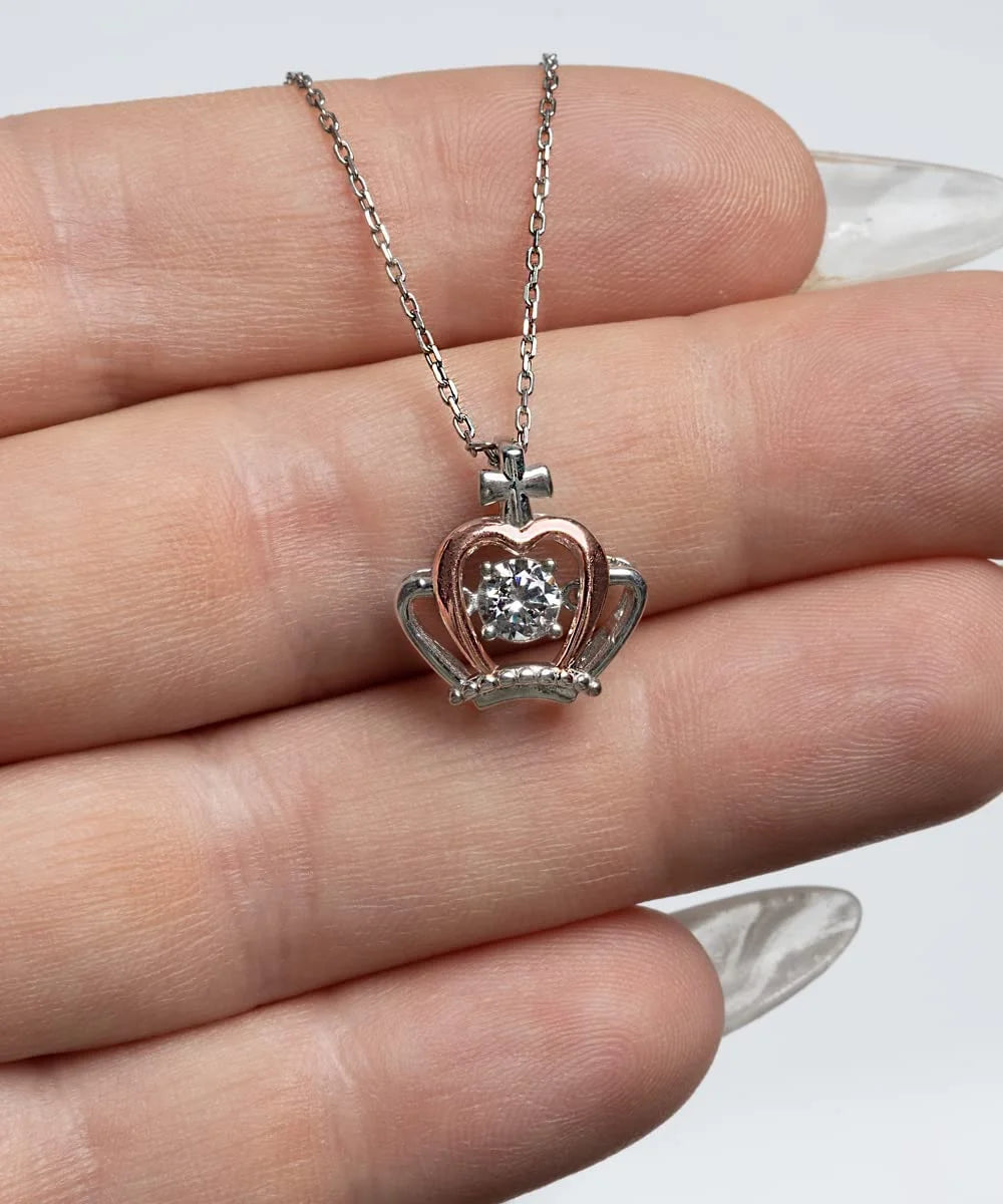 Wife Crown Pendant Necklace S371654