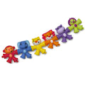 6-Piece Multicolor Linking Animal Teether Set Z644