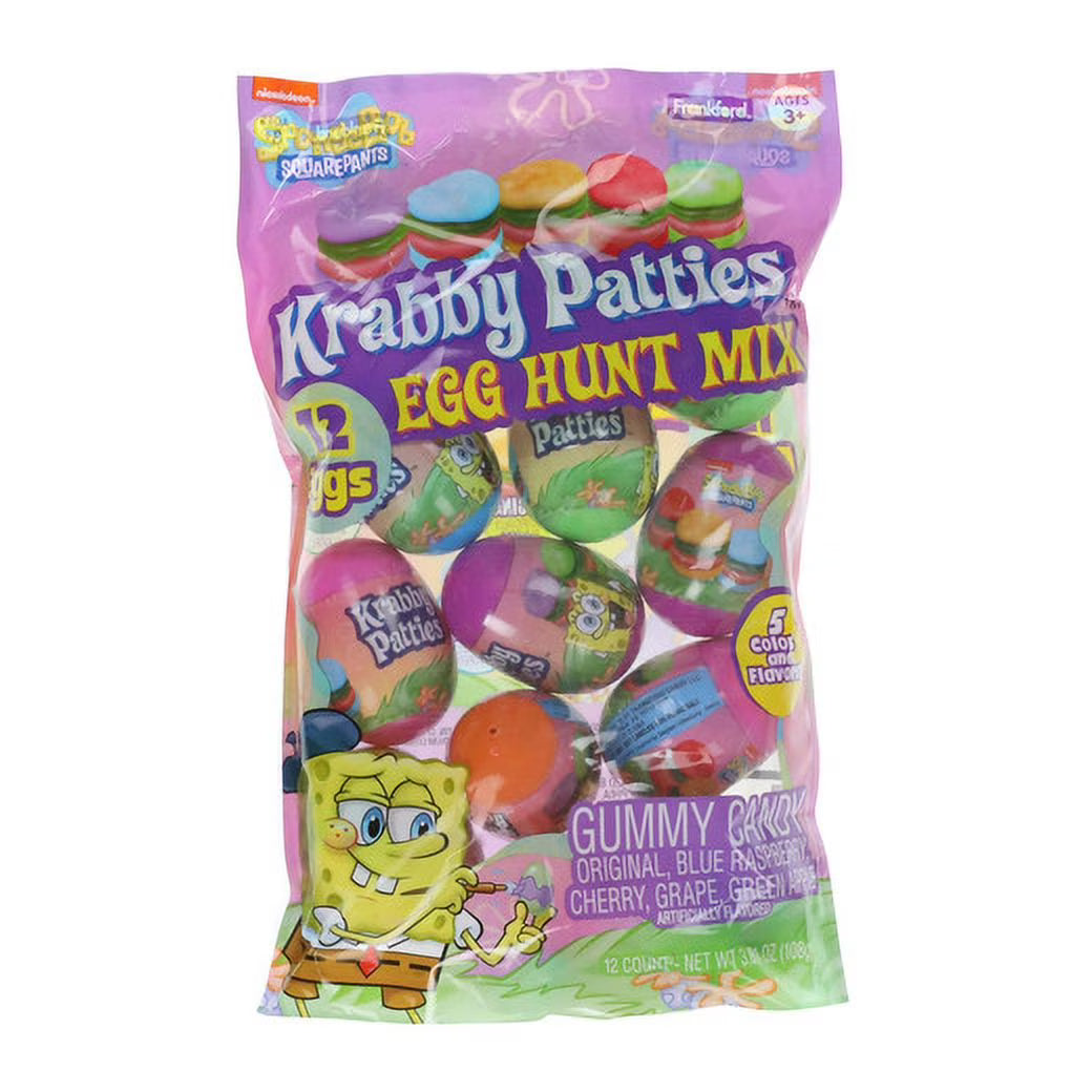 12 count Plastic Egg Hunt Bag E99191