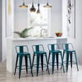 Teal Counter Stool Q62817