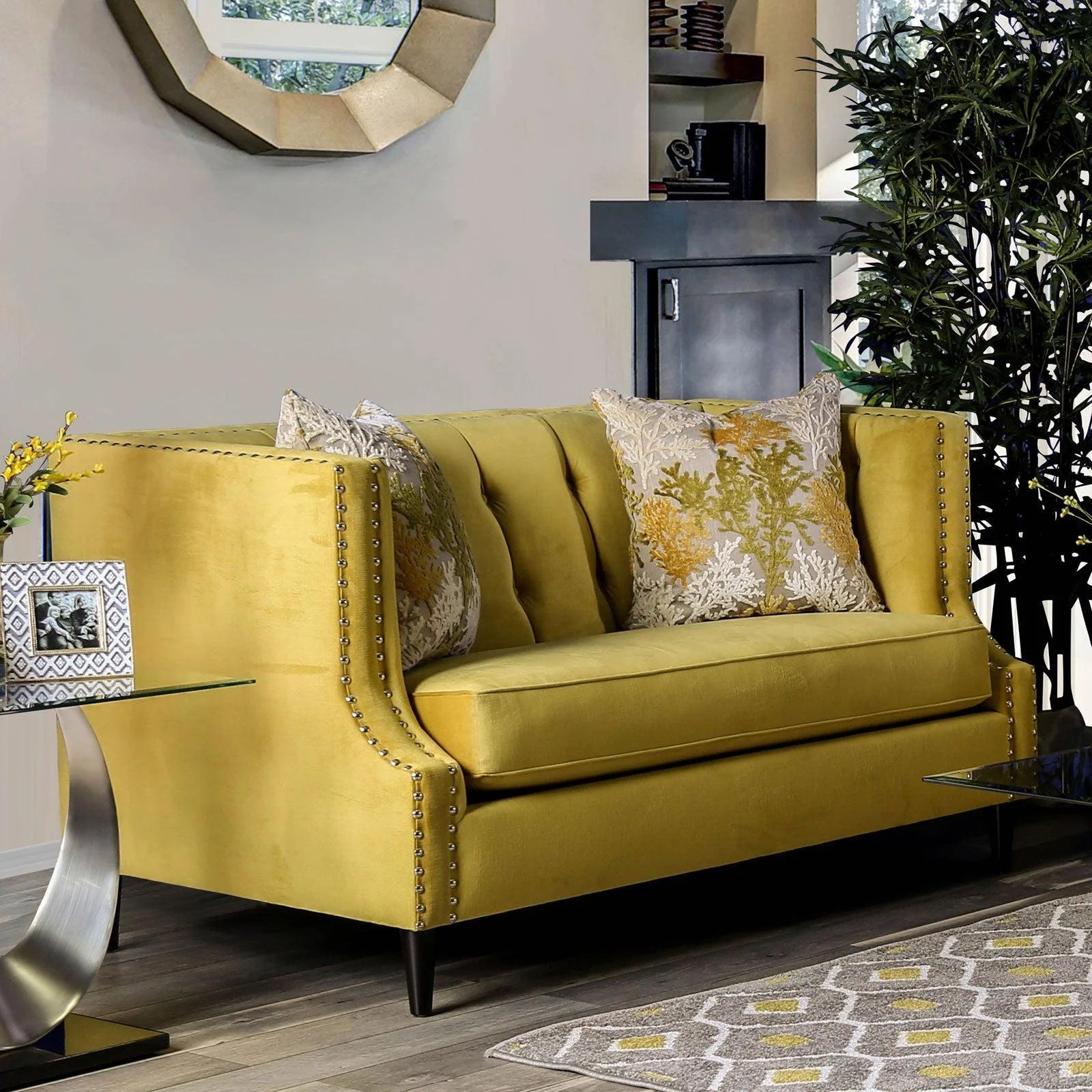 Royal Yellow 3pcs Living Room Set O627085