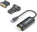 USB 3.0 to VGA/DVI/HDMI Universal Video Graphics Card Adapter for Multiple Monitors Up to 2048x1152 C39948