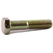 7/16-14 x 2 Grade 8 Hex Cap Screw Yellow Zinc Plated E780