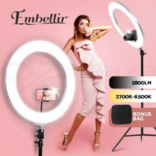 LED Ring Light with Stand W231846