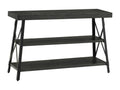Grey Rustic Industrial Console Sofa Table V644889