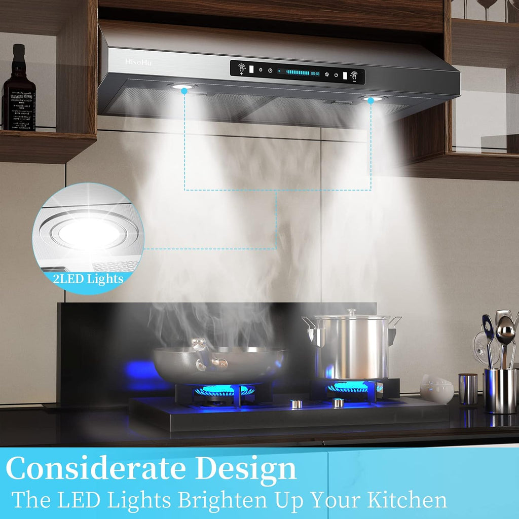 Stainless Steel Under Cabinet Range Hood with 900-CFM M599823