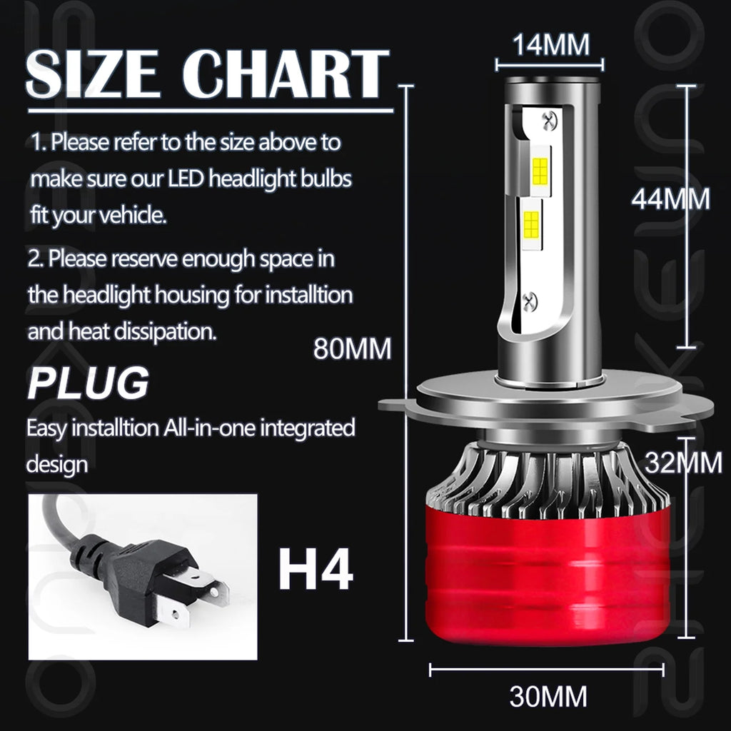 9003/H4 LED Headlights 2pc C88288