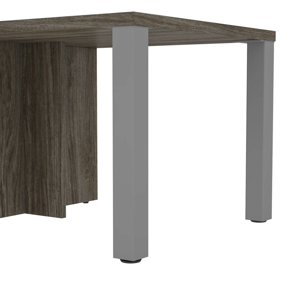 Walnut Grey End Table S980