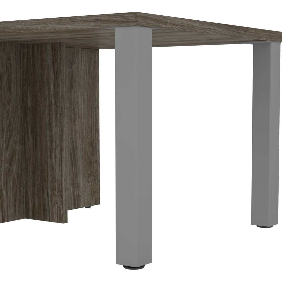 Walnut Grey End Table S980