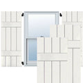 White Cedar Board-n-Batten Shutters (Per Pair) J303