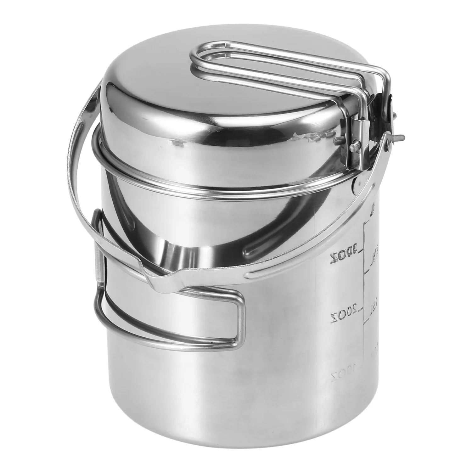 1L Stainless Steel Cooking Kettle with Foldable Handle E18560