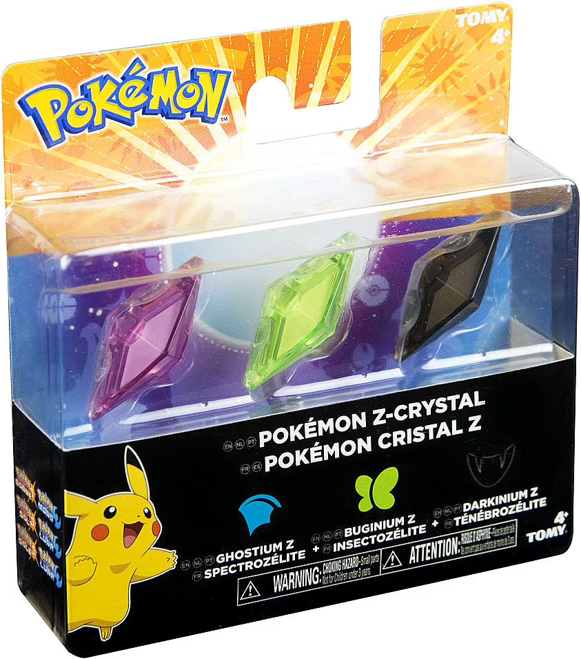 Pokemon Z-Ring Crystal 3-Pack T98271