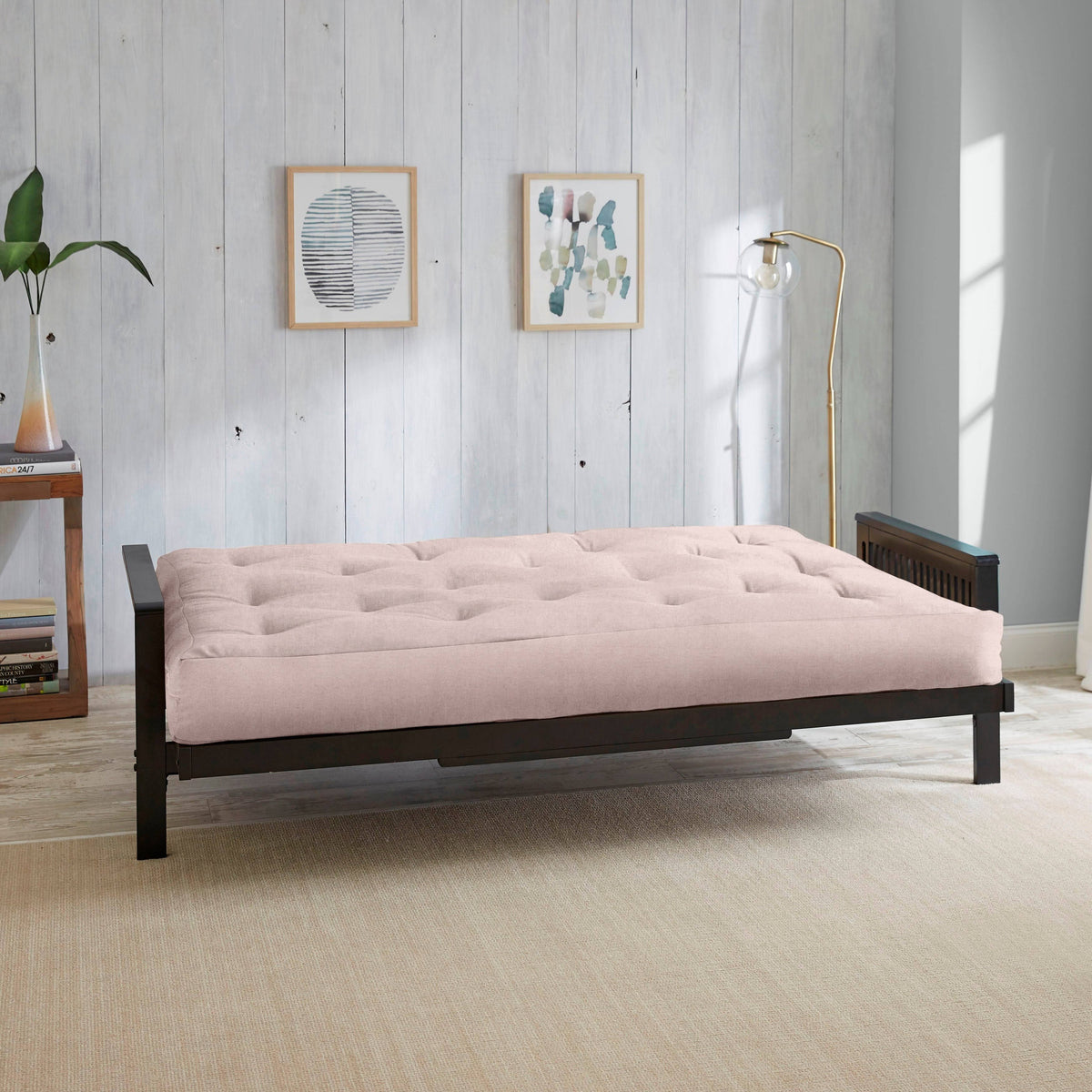 Hunter Green Queen-size 10-Inch Futon Mattress Y4961