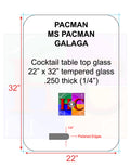 Tinted Cocktail Table Top Glass with 4 in Radius B614