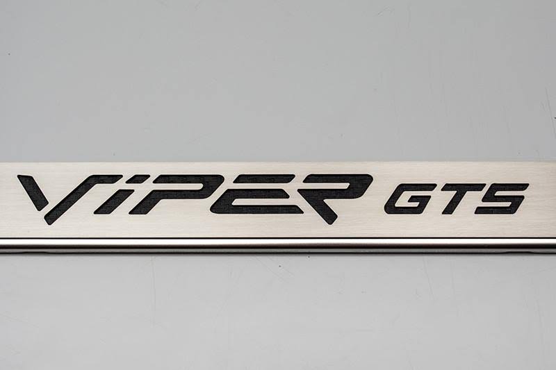 License Plate Frame CF Yellow M232