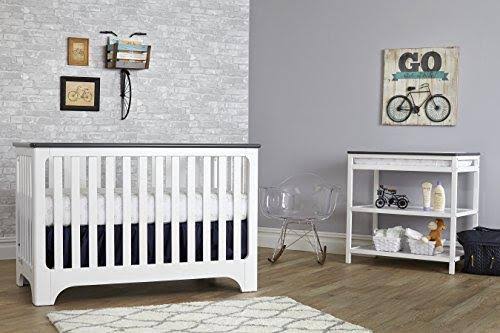 White 3-in-1 Convertible Crib Y605369