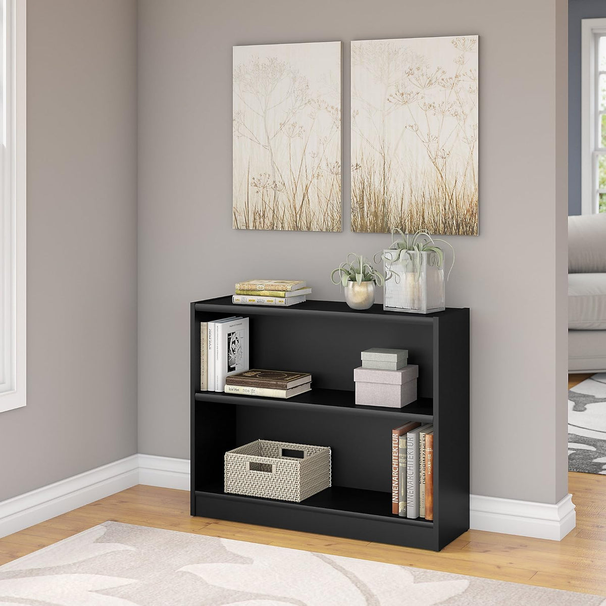 Vogue Cherry 2 Shelf Bookcase N8601