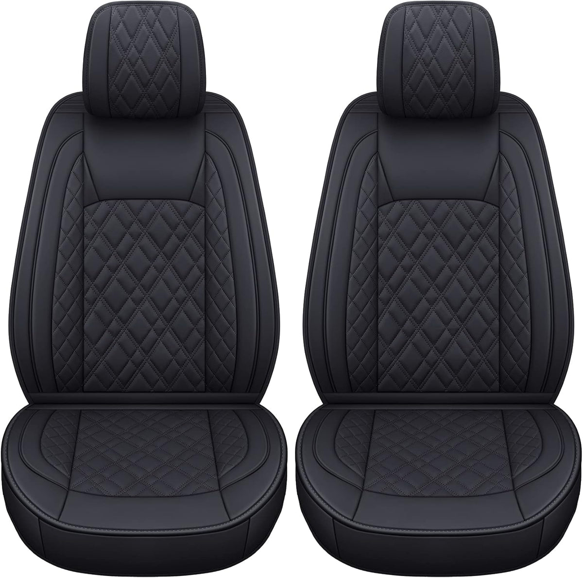 Gray Faux Leather Ram Seat Covers Full Set M180953