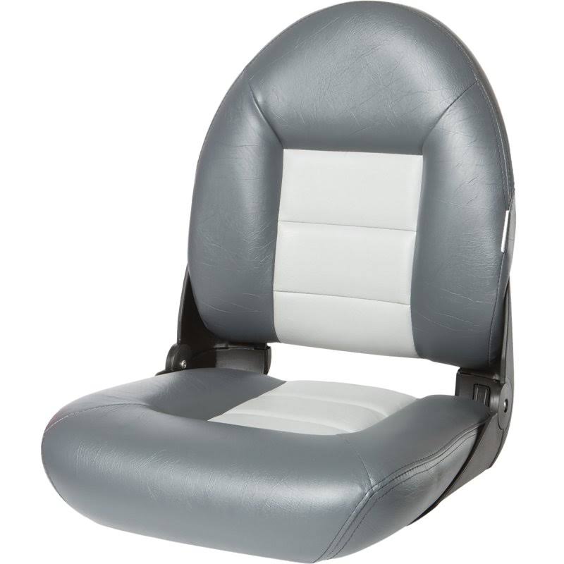 Gray & Charcoal High Back Seat E7708