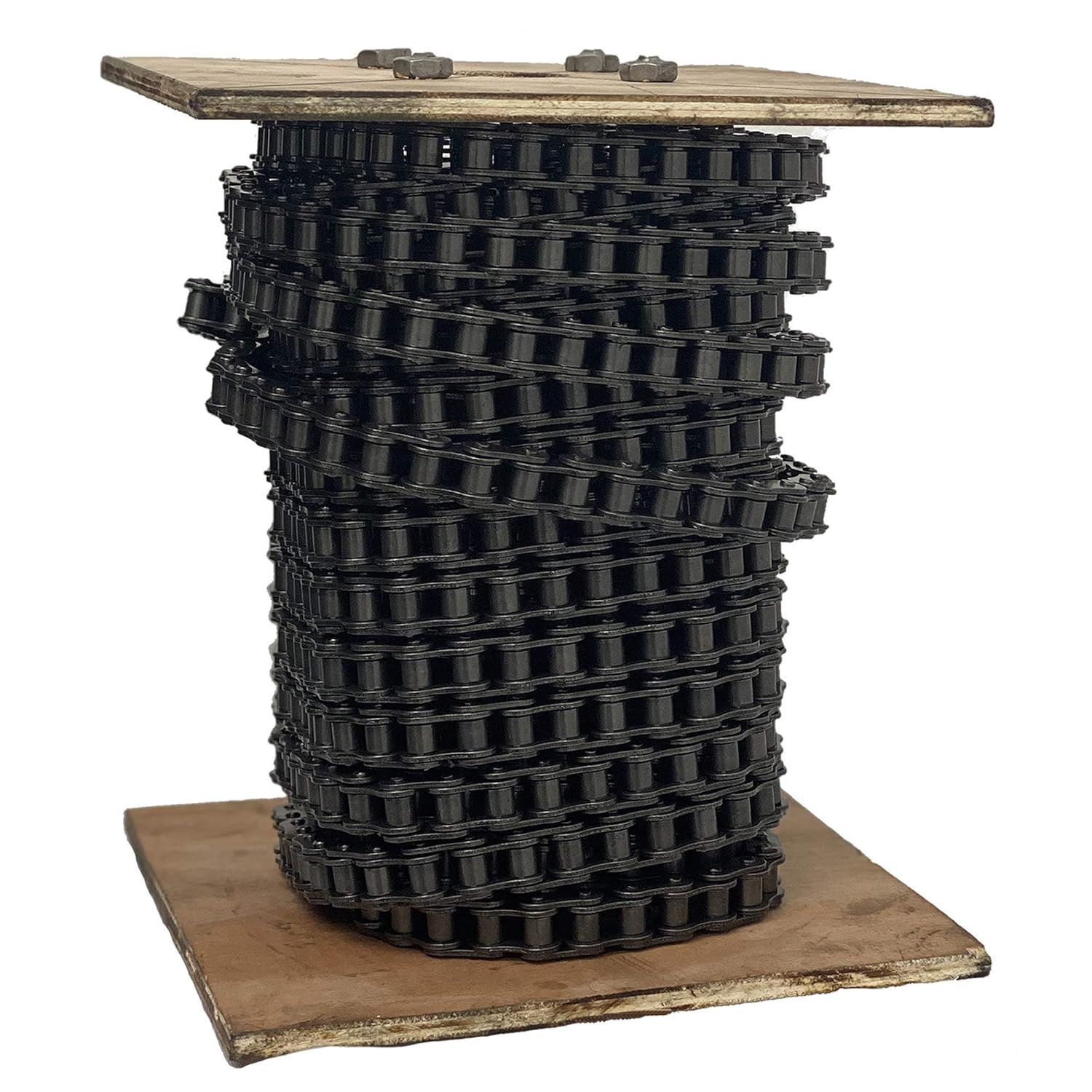 Heavy Duty Roller Chain 50 Feet with 5 Connecting Links F81417